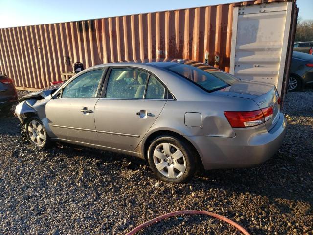 5NPET46F08H358942 - 2008 HYUNDAI SONATA GLS GRAY photo 2