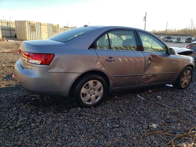 5NPET46F08H358942 - 2008 HYUNDAI SONATA GLS GRAY photo 3