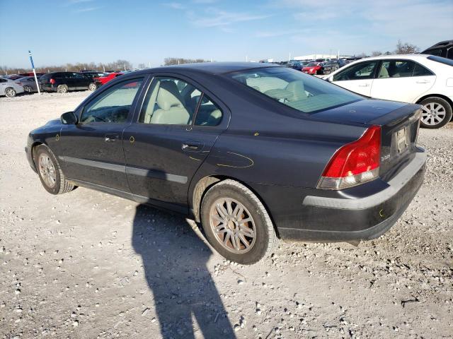 YV1RS61T742341624 - 2004 VOLVO S60 GRAY photo 2