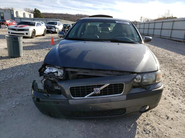 YV1RS61T742341624 - 2004 VOLVO S60 GRAY photo 5