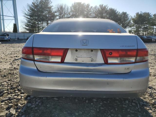 1HGCM56374A025642 - 2004 HONDA ACCORD LX SILVER photo 6