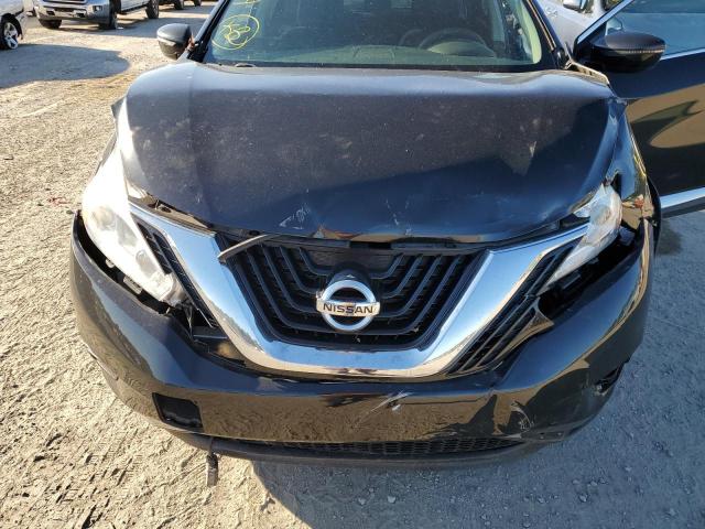 5N1AZ2MH8JN132011 - 2018 NISSAN MURANO S BLACK photo 12