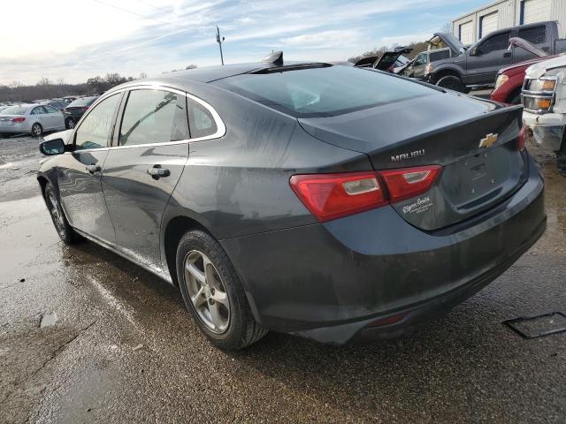 1G1ZB5ST5JF249956 - 2018 CHEVROLET MALIBU LS BLACK photo 2