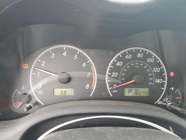 2T1BU4EE9BC554039 - 2011 TOYOTA COROLLA LE BASE GRAY photo 9