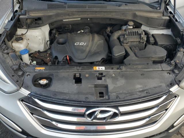 5XYZUDLB9DG029593 - 2013 HYUNDAI SANTA FE S SILVER photo 12