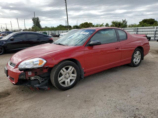 2G1WK15K879301810 - 2007 CHEVROLET MONTE CARL LT RED photo 1