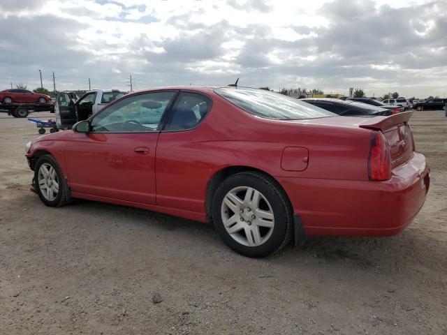 2G1WK15K879301810 - 2007 CHEVROLET MONTE CARL LT RED photo 2