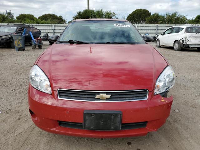 2G1WK15K879301810 - 2007 CHEVROLET MONTE CARL LT RED photo 5