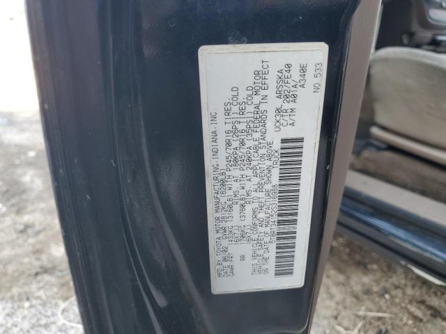 5TBRT34152S316988 - 2002 TOYOTA TUNDRA ACCESS CAB შავი ფოტო 13