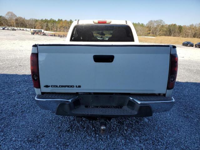 1GCDS136458228867 - 2005 CHEVROLET COLORADO WHITE photo 6