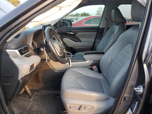 5TDHZRAH5NS098495 - 2022 TOYOTA HIGHLANDER XLE 石墨色 照片 7