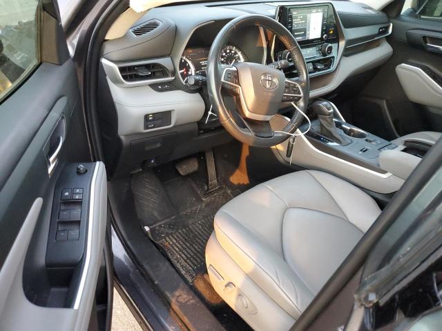 5TDHZRAH5NS098495 - 2022 TOYOTA HIGHLANDER XLE 石墨色 照片 8