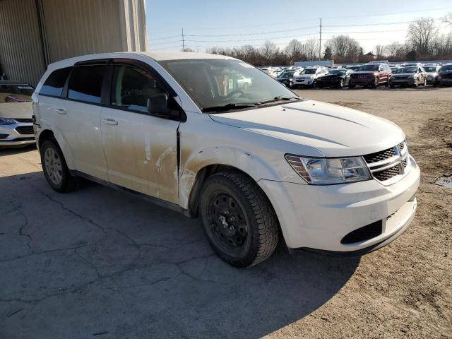 3C4PDCAB2ET182685 - 2014 DODGE JOURNEY SE WHITE photo 4