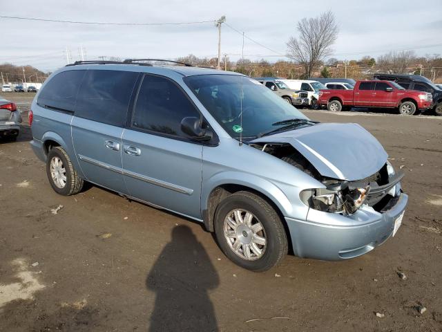 2A4GP54L06R829008 - 2006 CHRYSLER TOWN & COU TOURING BLUE photo 4