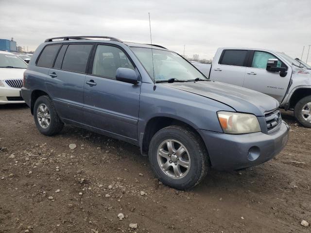 JTEEP21A640052402 - 2004 TOYOTA HIGHLANDER GRAY photo 4