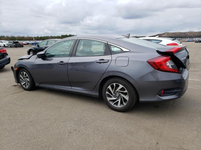 2HGFC2F71JH515878 - 2018 HONDA CIVIC EX GRAY photo 2