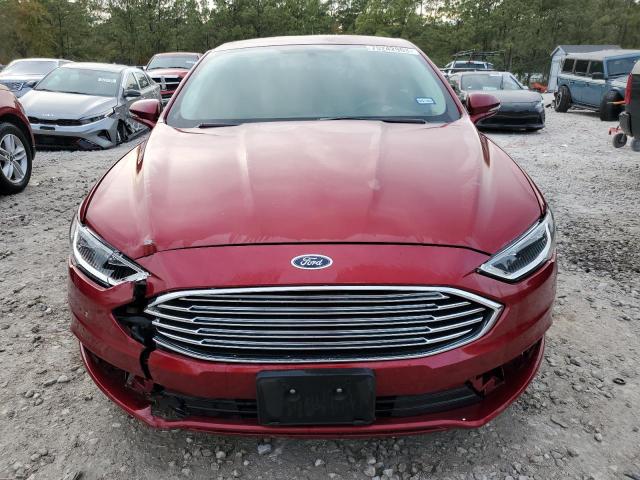 3FA6P0HD6JR256616 - 2018 FORD FUSION SE BURGUNDY photo 5