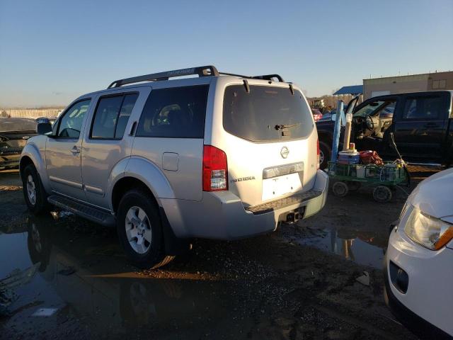 5N1AR18W67C628934 - 2007 NISSAN PATHFINDER LE SILVER photo 2