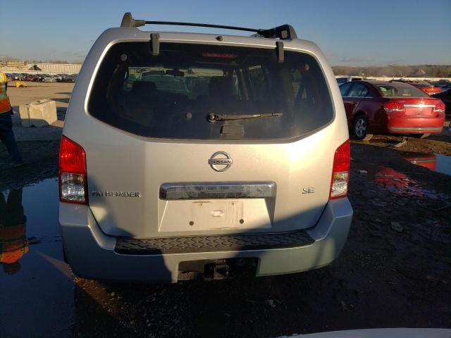 5N1AR18W67C628934 - 2007 NISSAN PATHFINDER LE SILVER photo 6