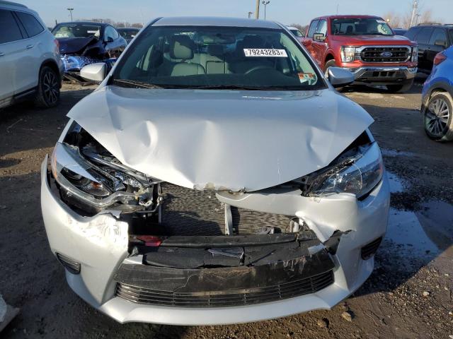 2T1BURHE4GC554191 - 2016 TOYOTA COROLLA L SILVER photo 5