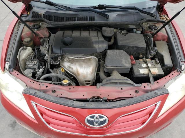 4T1BF3EKXBU154922 - 2011 TOYOTA CAMRY BASE RED photo 11