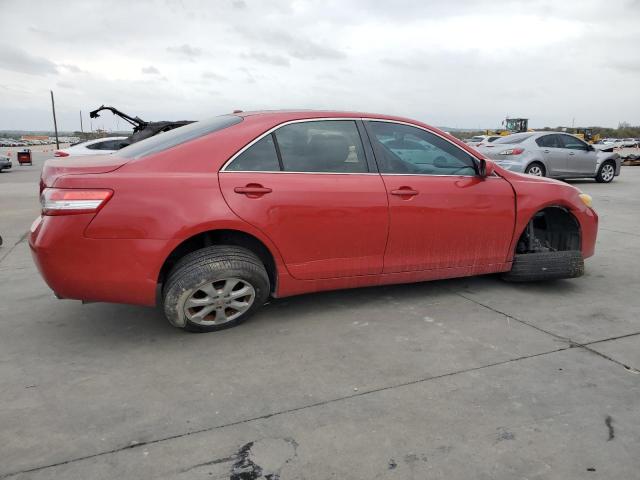 4T1BF3EKXBU154922 - 2011 TOYOTA CAMRY BASE RED photo 3