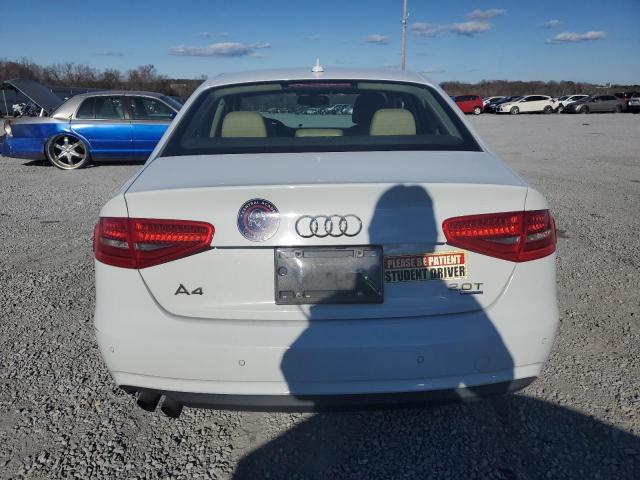 WAUFFAFL6DN027497 - 2013 AUDI A4 PREMIUM PLUS WHITE photo 6