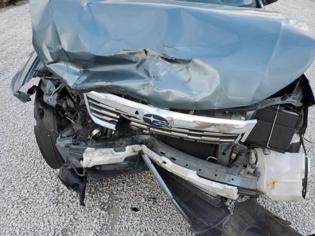 JF2SH6BC3AH780821 - 2010 SUBARU FORESTER XS Теңіз көгі фото 12