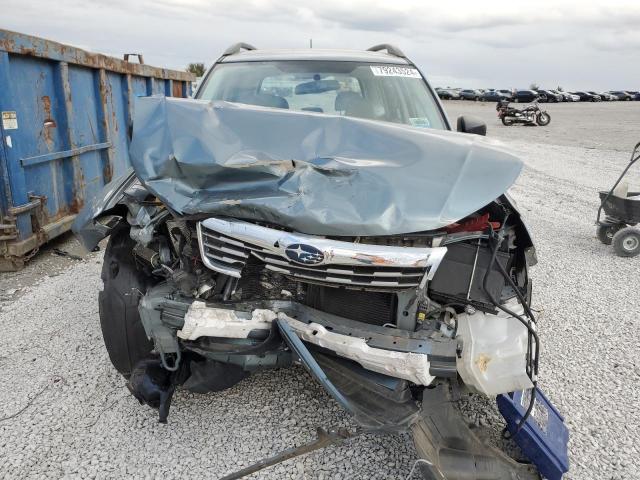 JF2SH6BC3AH780821 - 2010 SUBARU FORESTER XS Теңіз көгі фото 5