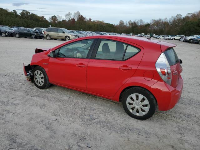 JTDKDTB32C1514484 - 2012 TOYOTA PRIUS C RED photo 2