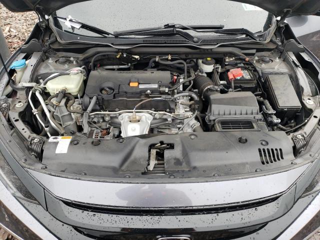 2HGFC2F68KH591297 - 2019 HONDA CIVIC LX GRAY photo 11