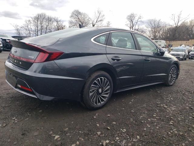 KMHL54JJ2PA073190 - 2023 HYUNDAI SONATA HYBRID GRAY photo 3