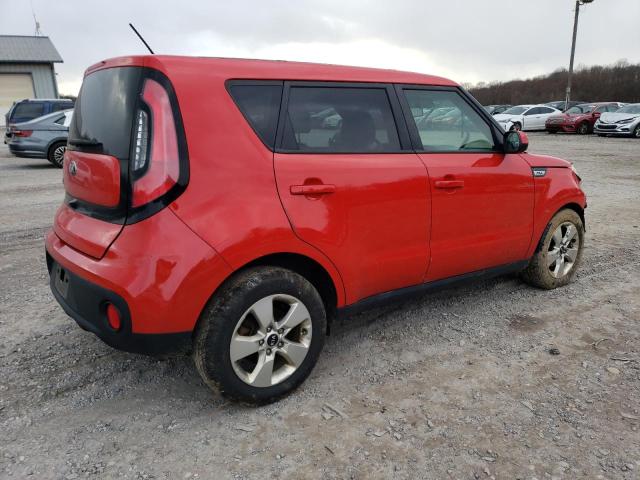 KNDJN2A2XK7009218 - 2019 KIA SOUL RED photo 3