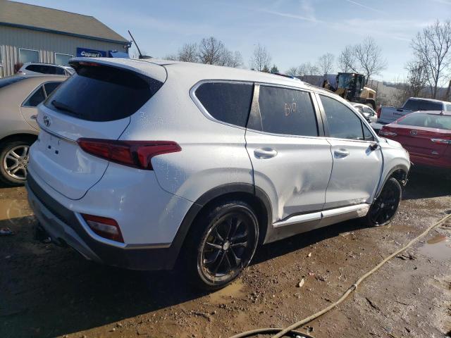 5NMS23AD1LH136972 - 2020 HYUNDAI SANTA FE SE WHITE photo 3