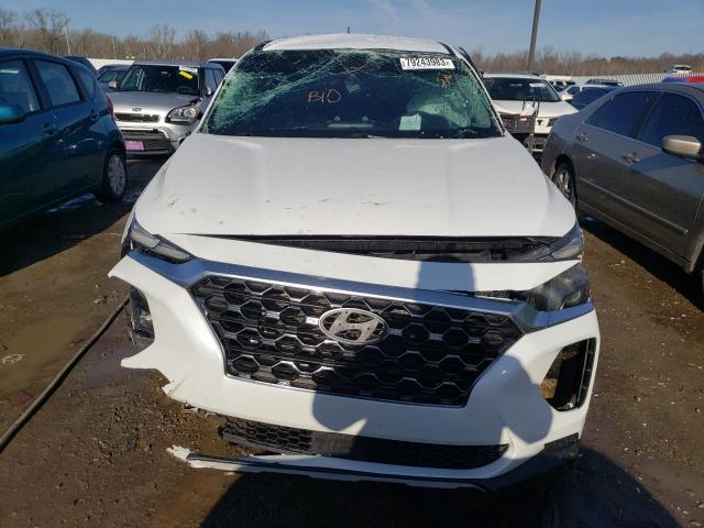 5NMS23AD1LH136972 - 2020 HYUNDAI SANTA FE SE WHITE photo 5