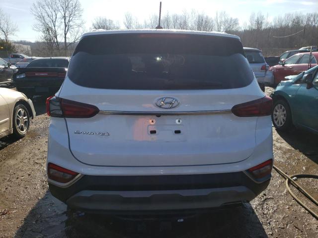 5NMS23AD1LH136972 - 2020 HYUNDAI SANTA FE SE WHITE photo 6