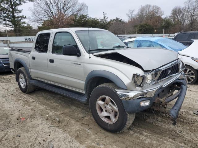 5TEGN92N34Z459297 - 2004 TOYOTA TACOMA DOUBLE CAB PRERUNNER SILVER photo 4
