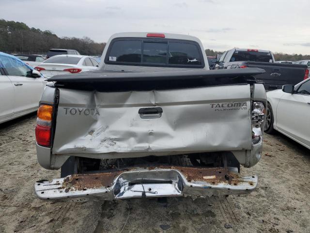 5TEGN92N34Z459297 - 2004 TOYOTA TACOMA DOUBLE CAB PRERUNNER SILVER photo 6