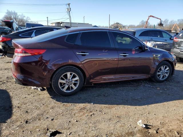 5XXGT4L38GG112945 - 2016 KIA OPTIMA LX BURGUNDY photo 3