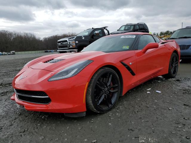 1G1YJ2D74E5134595 - 2014 CHEVROLET CORVETTE STINGRAY Z51 2LT RED photo 1