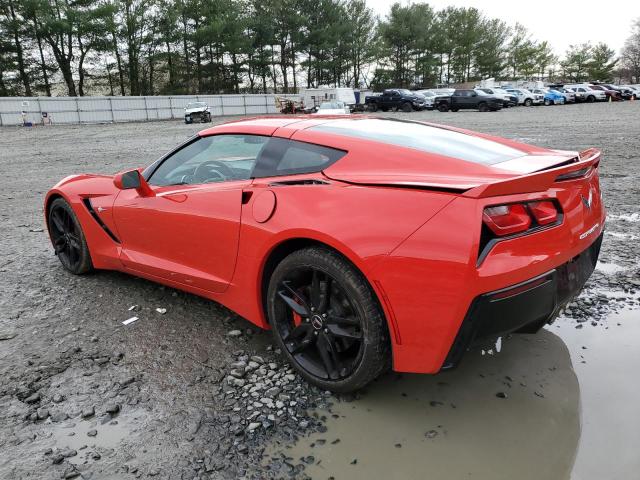 1G1YJ2D74E5134595 - 2014 CHEVROLET CORVETTE STINGRAY Z51 2LT RED photo 2