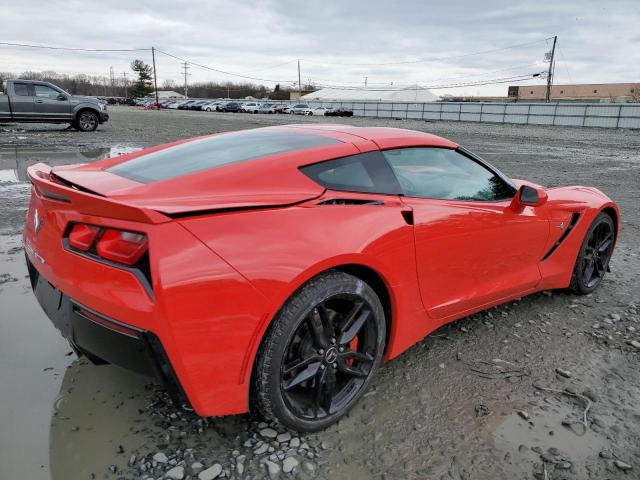 1G1YJ2D74E5134595 - 2014 CHEVROLET CORVETTE STINGRAY Z51 2LT RED photo 3