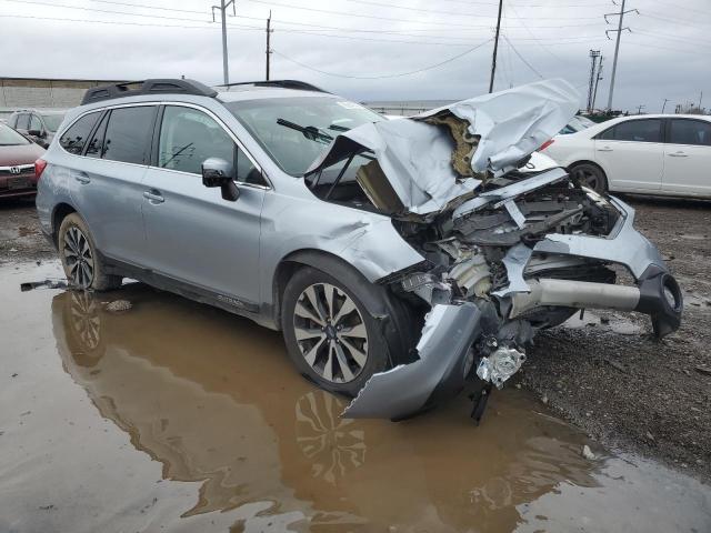 4S4BSANC0H3239775 - 2017 SUBARU OUTBACK 2.5I LIMITED SILVER photo 4