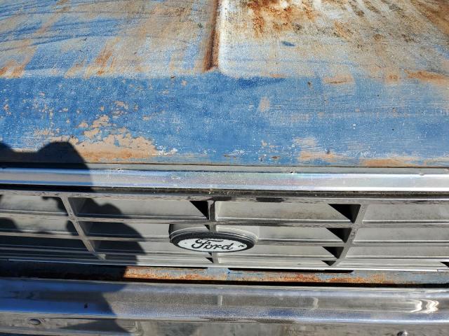 1FTCF15N8GKB03316 - 1986 FORD F150 BLUE photo 11