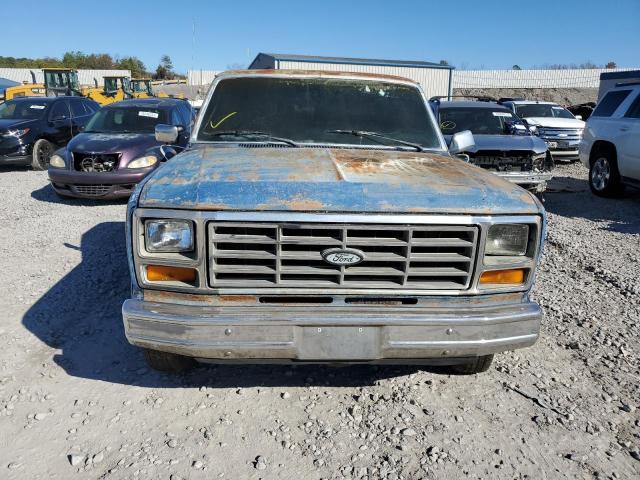 1FTCF15N8GKB03316 - 1986 FORD F150 BLUE photo 5