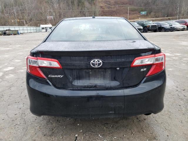 4T1BF1FK3CU202104 - 2012 TOYOTA CAMRY BASE BLACK photo 6