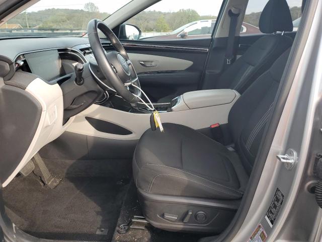 5NMJF3AE2NH029456 - 2022 HYUNDAI TUCSON SEL SILVER photo 7