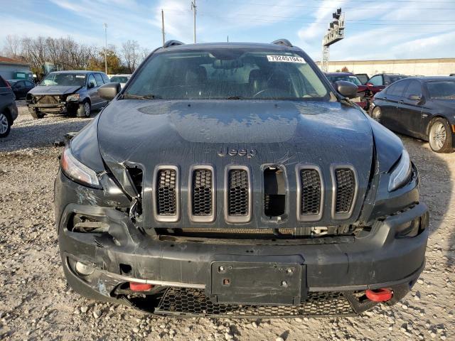 1C4PJMBS4HW633854 - 2017 JEEP CHEROKEE TRAILHAWK Grafit foto 5