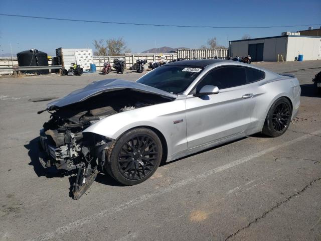 1FA6P8CF8K5168565 - 2019 FORD MUSTANG GT SILVER photo 1