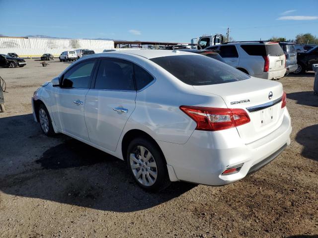 3N1AB7AP7GL667750 - 2016 NISSAN SENTRA S WHITE photo 2